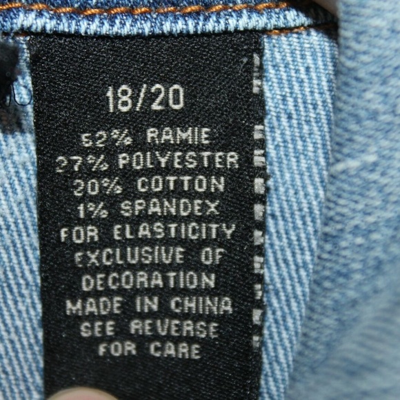 Venezia Crop Jean Jacket Distressed HW7106 - Picture 4 of 5